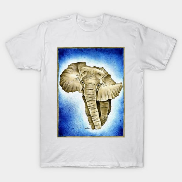 African Continent (Ben Heine) T-Shirt by benheineart